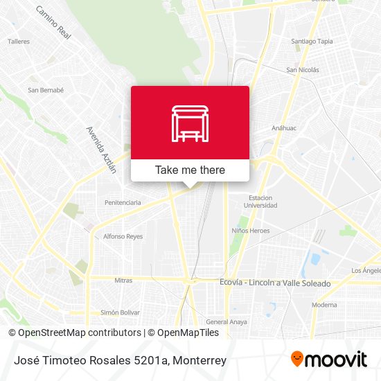 Mapa de José Timoteo Rosales 5201a