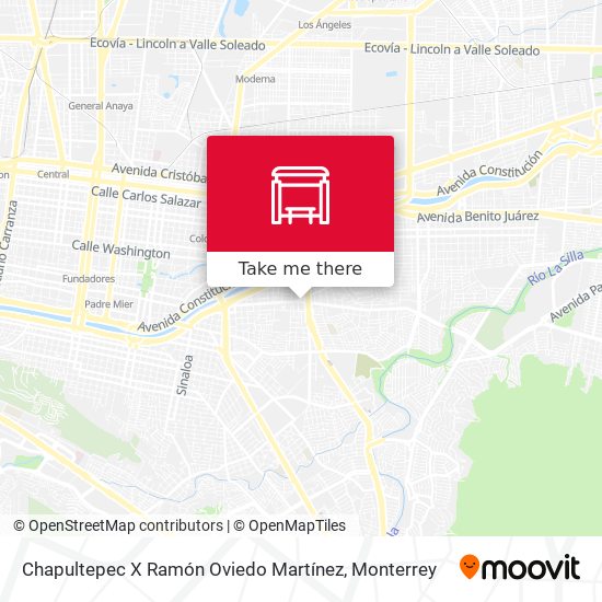 Chapultepec X Ramón Oviedo Martínez map