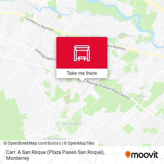 Carr. A San Roque (Plaza Paseo San Roque) map