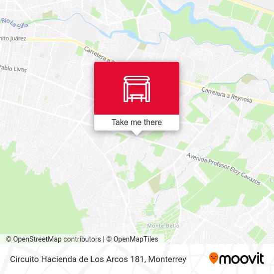 Mapa de Circuito Hacienda de Los Arcos 181