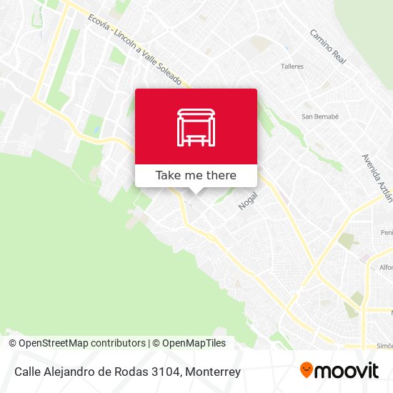 Calle Alejandro de Rodas 3104 map