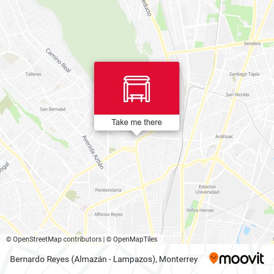 Mapa de Bernardo Reyes (Almazán - Lampazos)