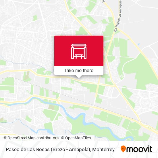 Mapa de Paseo de Las Rosas (Brezo - Amapola)