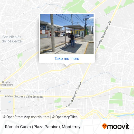 Rómulo Garza (Plaza Paraíso) map