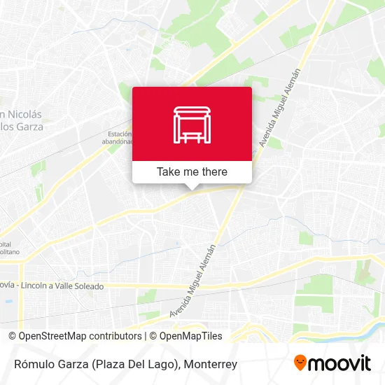 Rómulo Garza (Plaza Del Lago) map