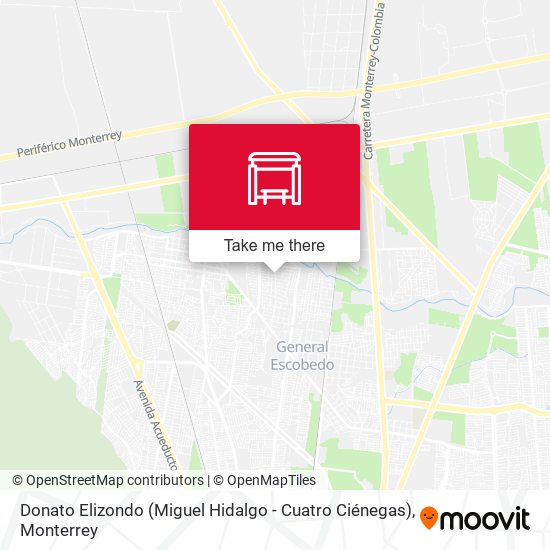 Donato Elizondo (Miguel Hidalgo - Cuatro Ciénegas) map