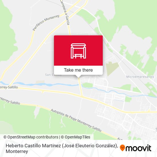 Mapa de Heberto Castillo Martínez (José Eleuterio González)