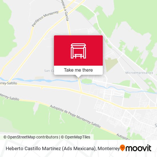 Heberto Castillo Martínez (Ads Mexicana) map