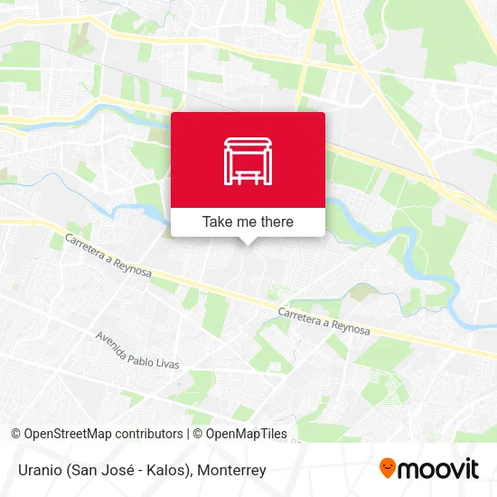 Mapa de Uranio (San José - Kalos)