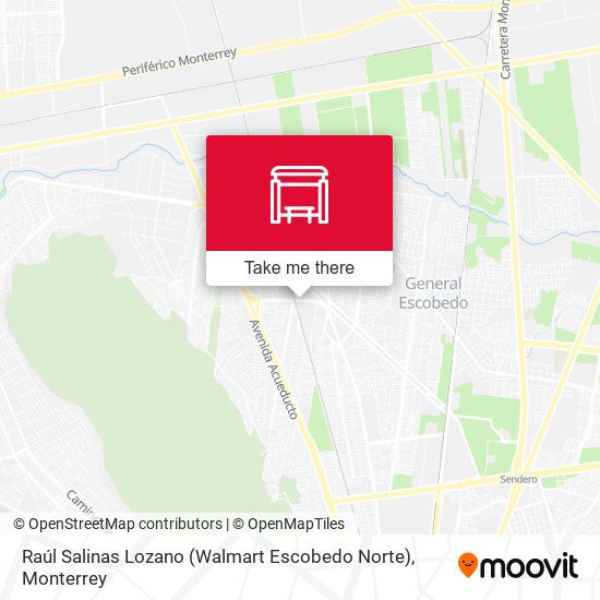 Mapa de Raúl Salinas Lozano (Walmart Escobedo Norte)