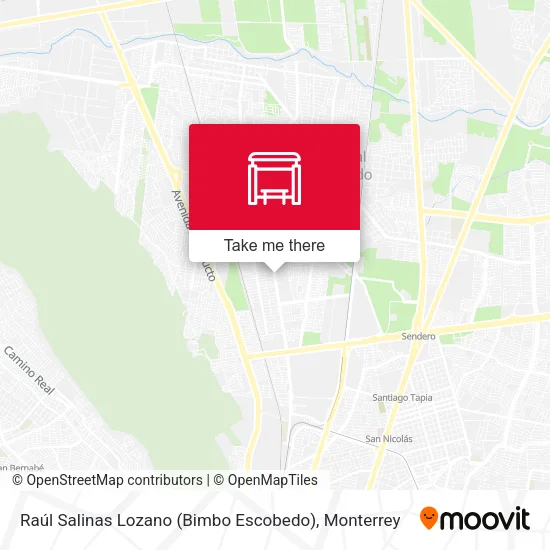 Mapa de Raúl Salinas Lozano (Bimbo Escobedo)