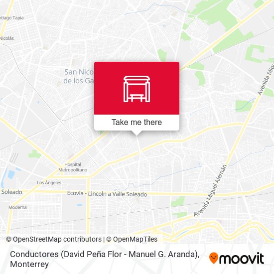 Mapa de Conductores (David Peña Flor - Manuel G. Aranda)
