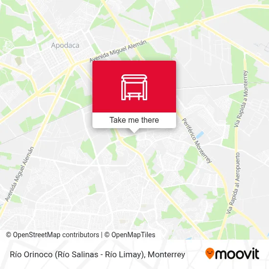 Río Orinoco (Río Salinas - Río Limay) map