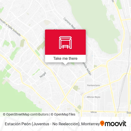 Mapa de Estación Peón (Juventus - No Reelección)