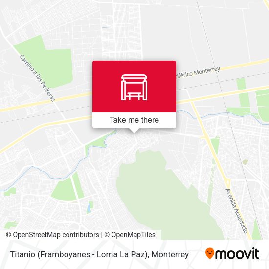 Titanio (Framboyanes - Loma La Paz) map