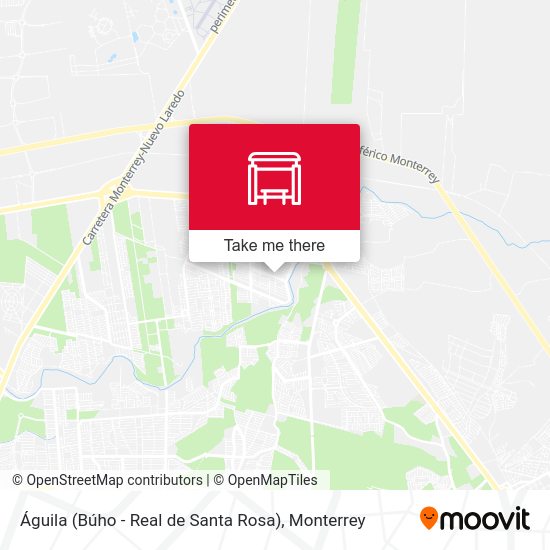 Águila (Búho - Real de Santa Rosa) map