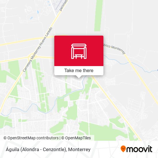 Águila (Alondra - Cenzontle) map