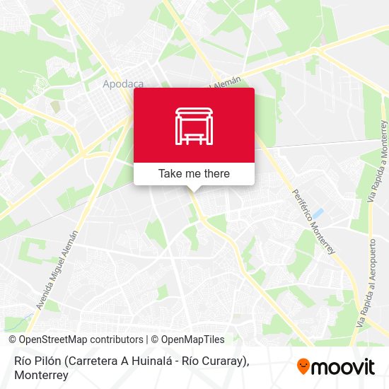 Río Pilón (Carretera A Huinalá - Río Curaray) map