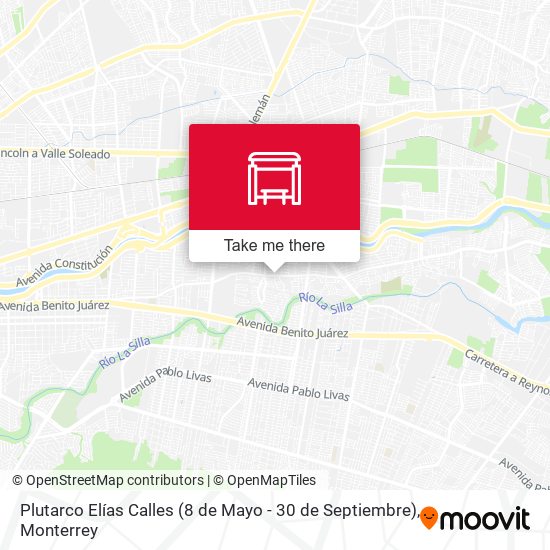 Mapa de Plutarco Elías Calles (8 de Mayo - 30 de Septiembre)