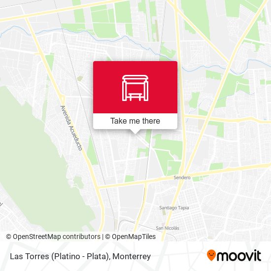 Mapa de Las Torres (Platino - Plata)