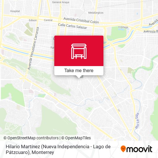 Hilario Martínez (Nueva Independencia - Lago de Pátzcuaro) map