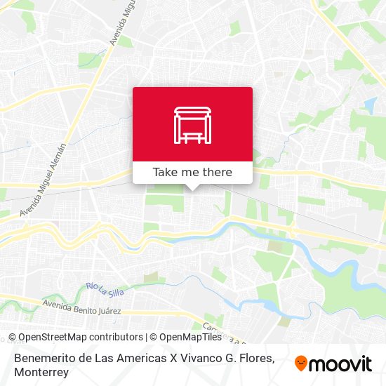 Mapa de Benemerito de Las Americas X Vivanco G. Flores