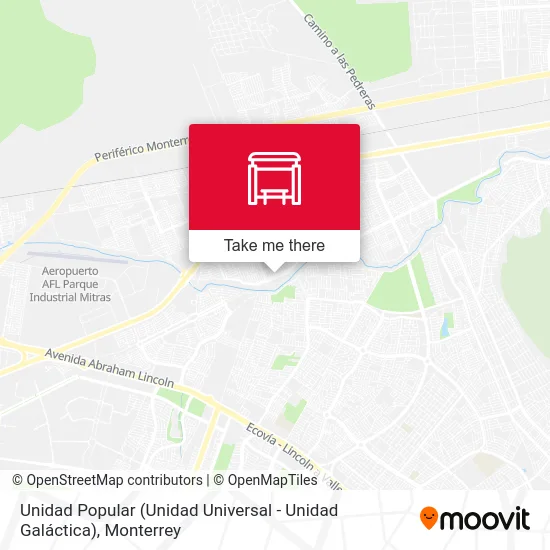 Unidad Popular (Unidad Universal - Unidad Galáctica) map