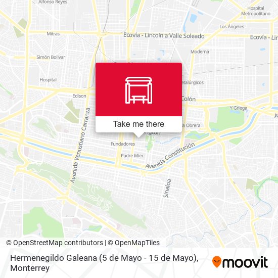 Mapa de Hermenegildo Galeana (5 de Mayo - 15 de Mayo)