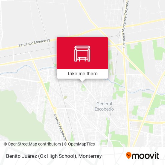 Mapa de Benito Juárez (Ox High School)