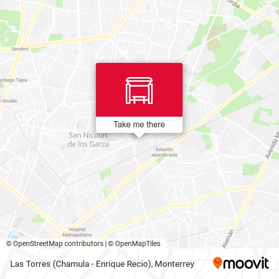 Las Torres (Chamula - Enrique Recio) map