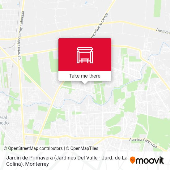 Jardín de Primavera (Jardines Del Valle - Jard. de La Colina) map
