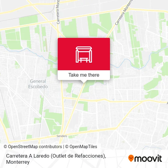 Carretera A Laredo (Outlet de Refacciones) map