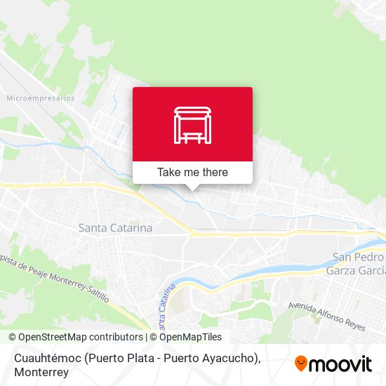 Cuauhtémoc (Puerto Plata - Puerto Ayacucho) map