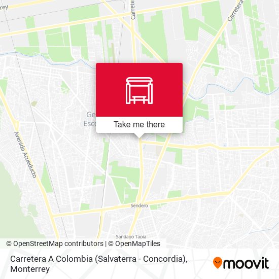 Carretera A Colombia (Salvaterra - Concordia) map