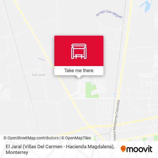 El Jaral (Villas Del Carmen - Hacienda Magdalena) map