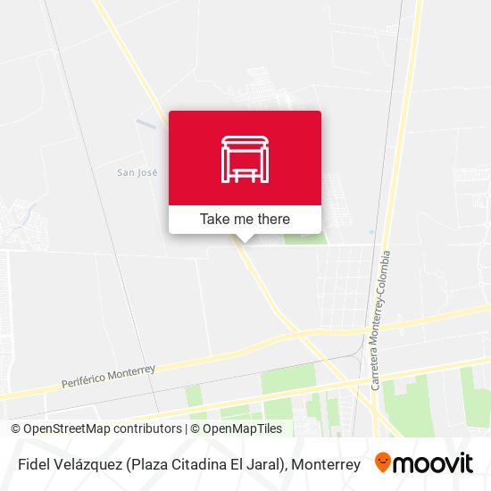 Fidel Velázquez (Plaza Citadina El Jaral) map