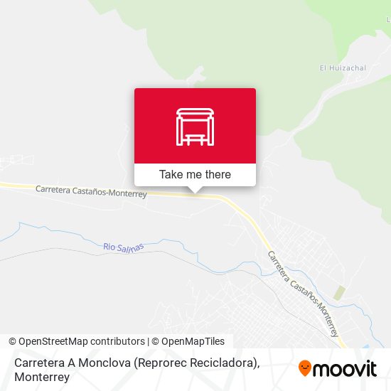 Carretera A Monclova (Reprorec Recicladora) map