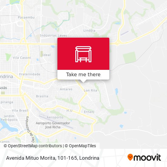 Avenida Mituo Morita, 101-165 map