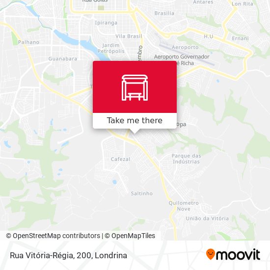 Rua Vitória-Régia, 200 map