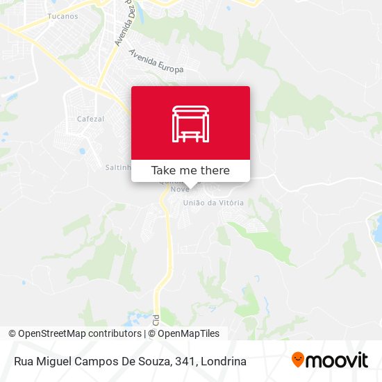 Rua Miguel Campos De Souza, 341 map