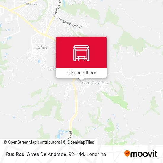 Rua Raul Alves De Andrade, 92-144 map