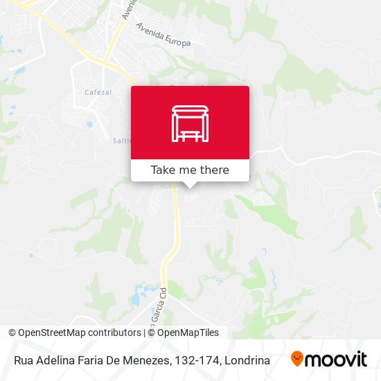 Rua Adelina Faria De Menezes, 132-174 map