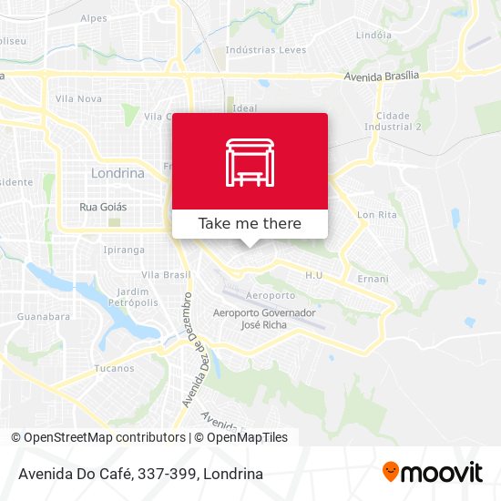 Avenida Do Café, 337-399 map