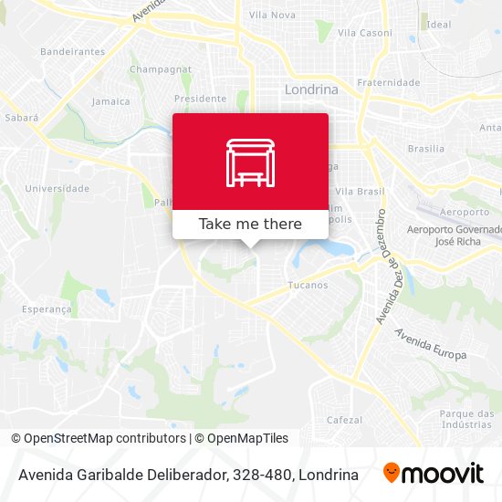 Avenida Garibalde Deliberador, 328-480 map