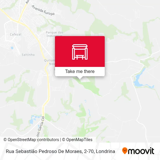 Rua Sebastião Pedroso De Moraes, 2-70 map