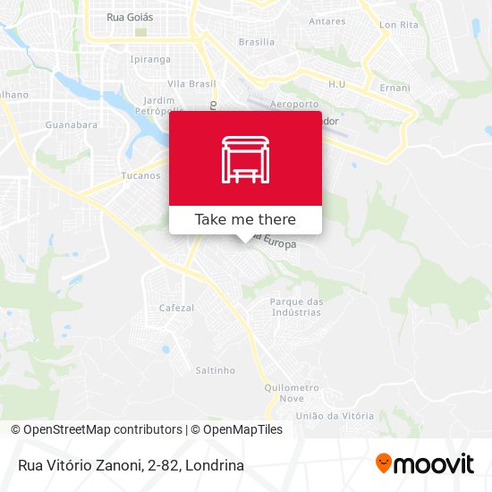 Rua Vitório Zanoni, 2-82 map