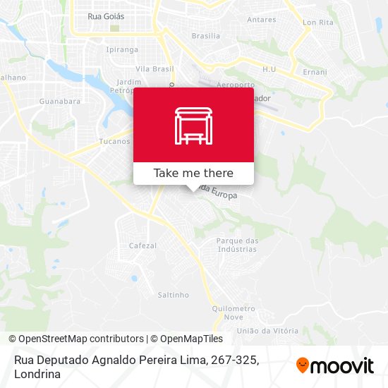 Rua Deputado Agnaldo Pereira Lima, 267-325 map