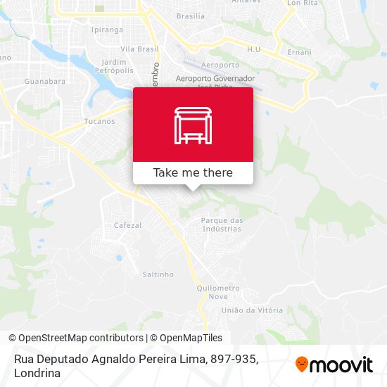 Rua Deputado Agnaldo Pereira Lima, 897-935 map