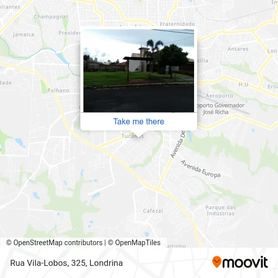 Rua Vila-Lobos, 325 map