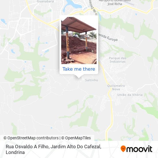 Rua Osvaldo A Filho, Jardim Alto Do Cafezal map
